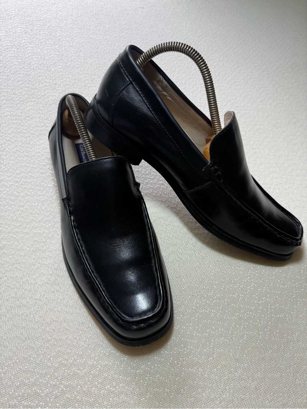 Bass Weejuns Venetian Loafer Classic Black Leather Slip-On